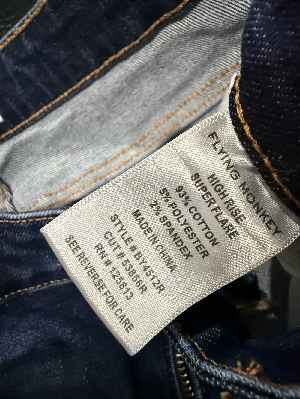 Flying monkey high rise super flare size 30 - Picture 8 of 11